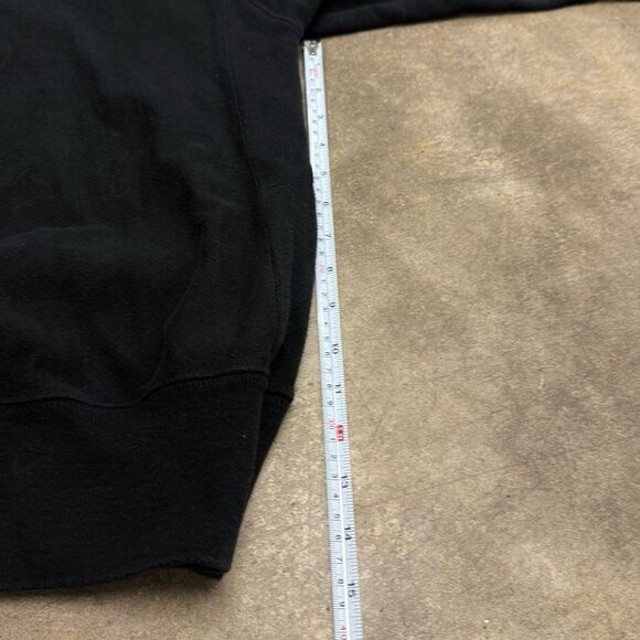 Champion vintage reverse weave heavyweight black crewneck sweatshirt - Picture 3 of 3